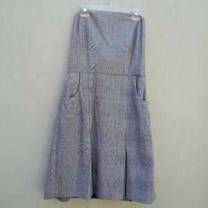 Express Plaid Sleeveless Dress with Pockets Size 4